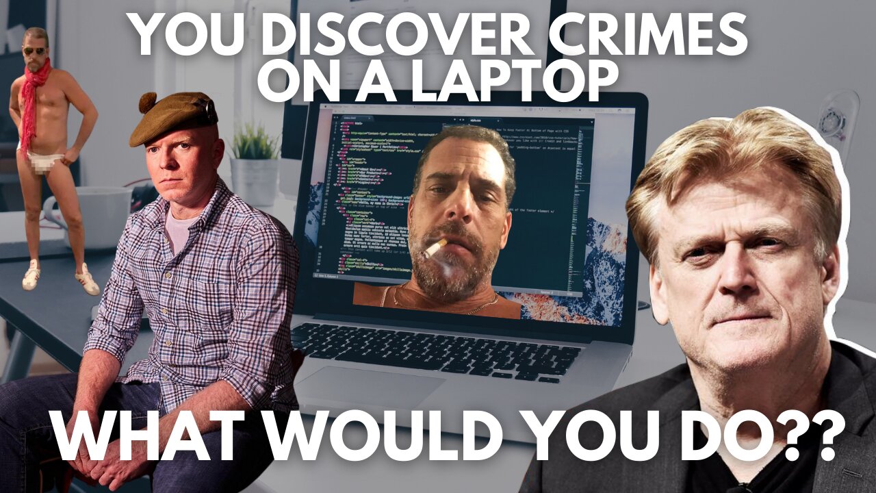 You Discover Crimes on a Laptop - What Would YOU Do?