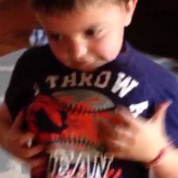 Twin Toddler Boys Chest Bump Like Girls According To Dad