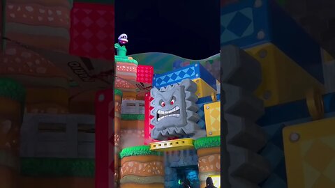 The Special Effects Are CRAZY In Super Nintendo World! #shorts