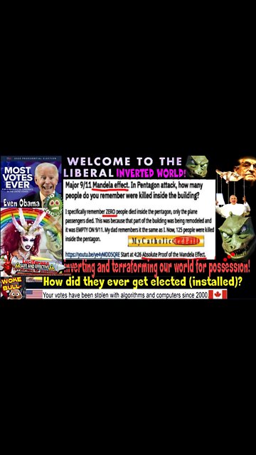 Footage of 911 Never on TV again (See added Mandela Effect info in the description - repost)