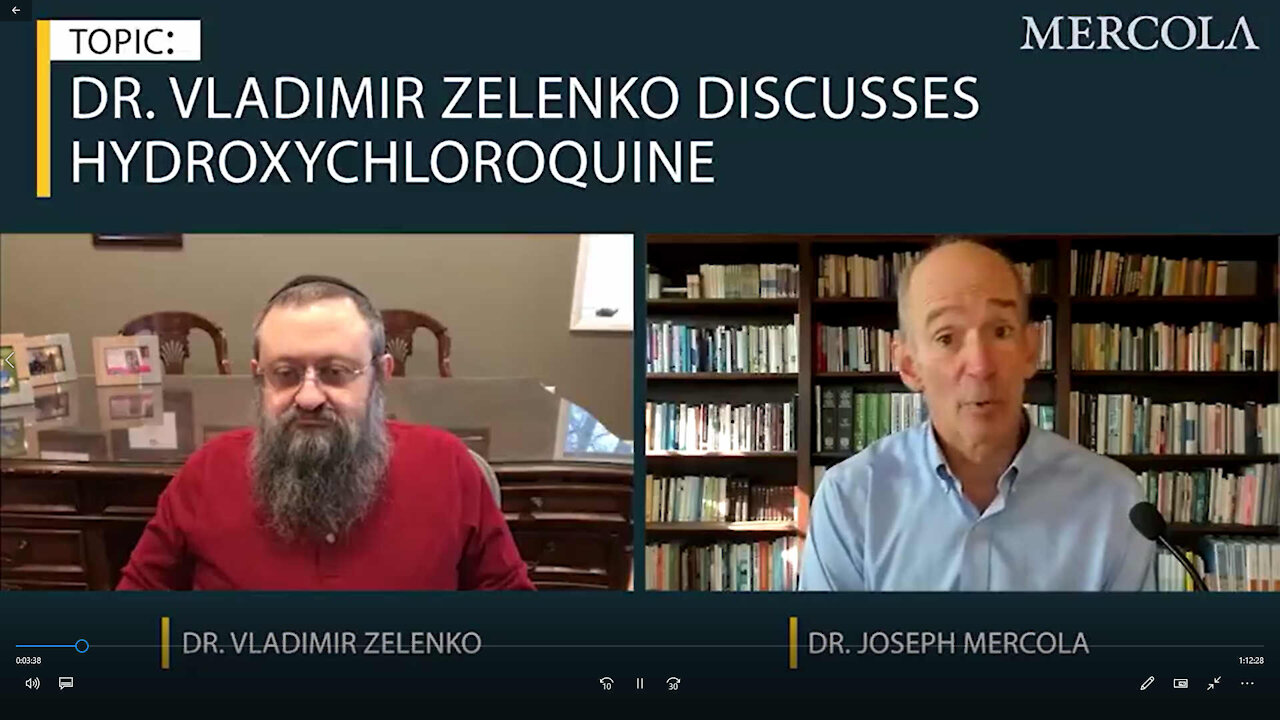 Dr. Zelenko Discusses Hydroxychloroquine (Dr. Mercola Interview)