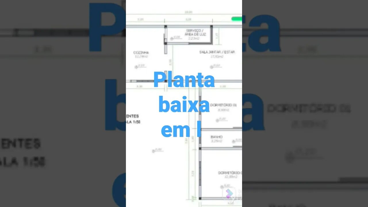 planta de casa mais construída no Brasil
