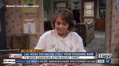 Las Vegas distancing itself from Roseanne Barr