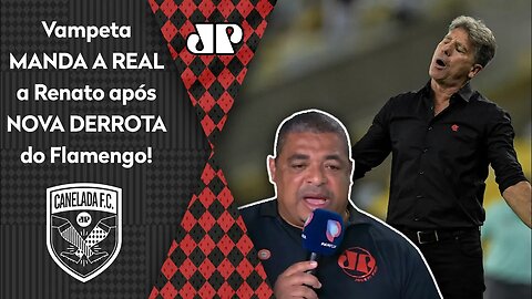 "Ô RENATO, ISSO NÃO EXISTE!" Vampeta MANDA A REAL após Fluminense 3 x 1 Flamengo!