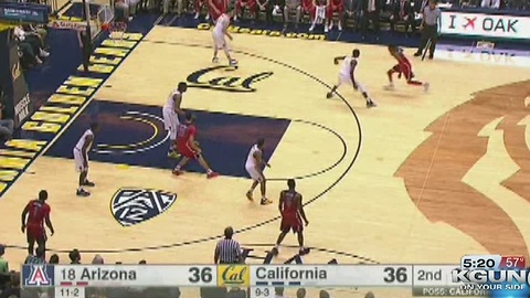 18) Arizona defeats Cal 67-62 as Miller wins his 200th at Arizona