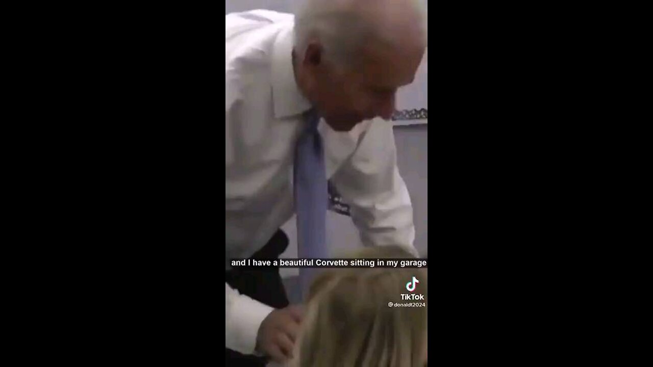 Biden Caught Sniffing a Little Girl During Recent Event