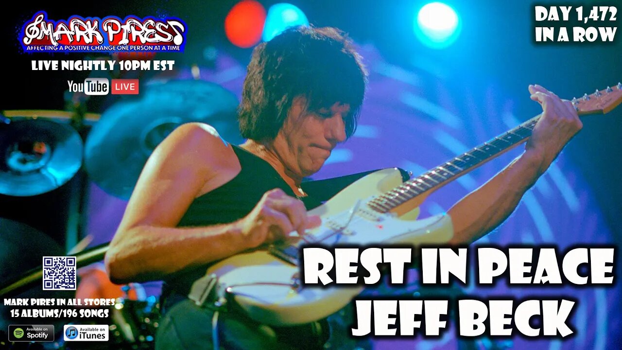 Guitar Legend Jeff Beck Dead at 78