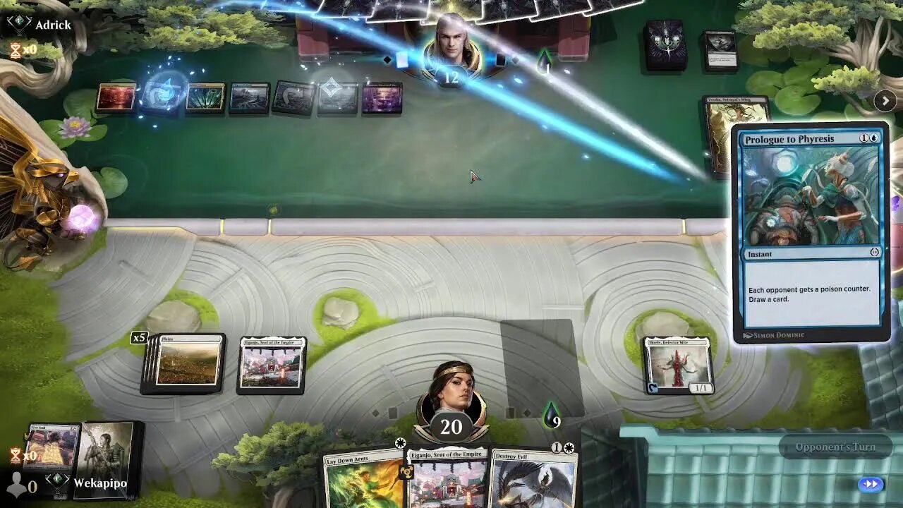 Magic the Gathering Arena - Grinding to Mythic with Monowhite Aggro