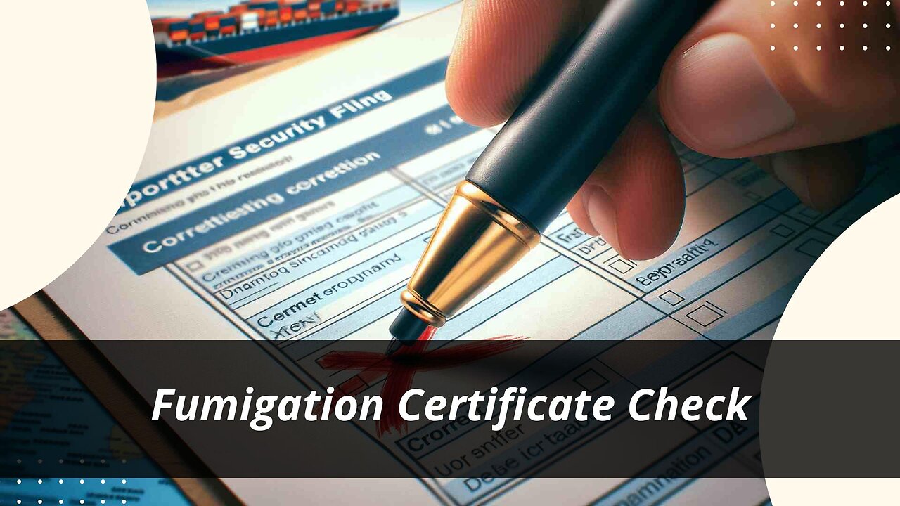 Verifying Fumigation Certificate Authenticity: Essential Guidance for Importers