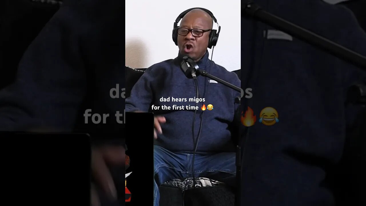 I think dad could be the 4th migo 😂 #migos #trap #dadreacts #bridgingthegap