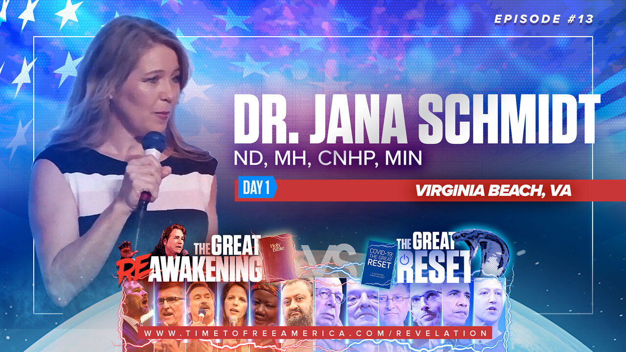 Dr. Jana Schmidt | How to Not Die From COVID-19 | The Great Reset Versus The Great ReAwakening