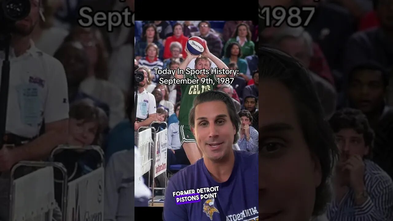 TODAY IN SPORTS HISTORY: 9/9/1987