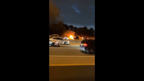 Vehicle Fire On Highway 427