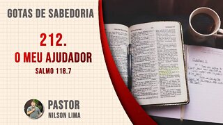 🔴 212. O meu ajudador - Salmo 118.7 - Pr. Nilson Lima #DEVOCIONAL