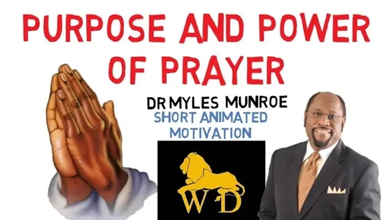 THE MOST IMPORTANT VIDEO ON YOUTUBE by Dr Myles Munroe (Must Watch Now!)