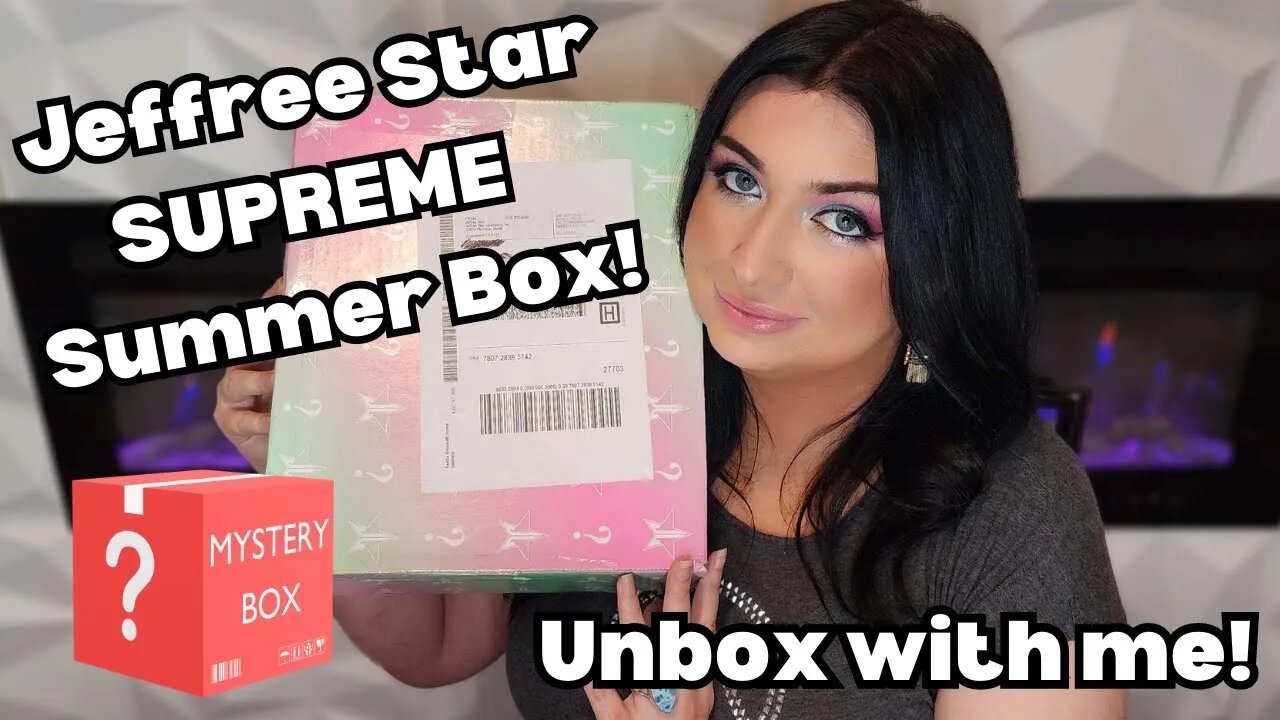 Jeffree Star Cosmetics Supreme Summer Mystery Box Unboxing