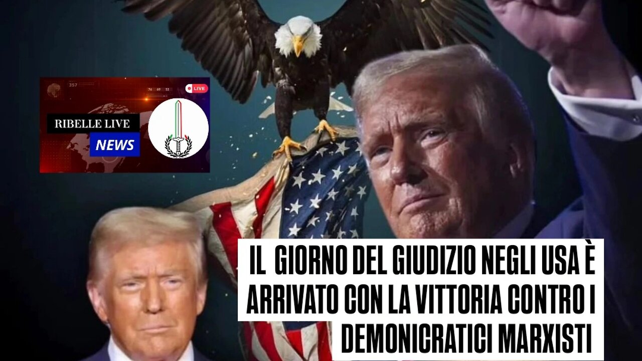 IL GIORNO DEL GIUDIZIO NEGLI USA È ARRIVATO CON LA VITTORIA CONTRO I DEMONICRATICI MARXISTI