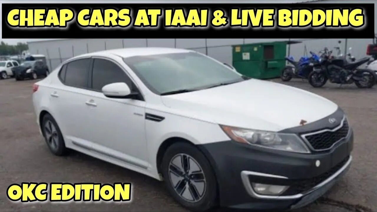 IAA Insurance Auto auction Live Oklahoma City Deals