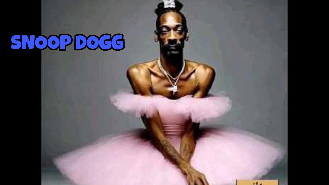 SNOOP DOGG WEARING A PINK TUTU THEY GOT TO HIM