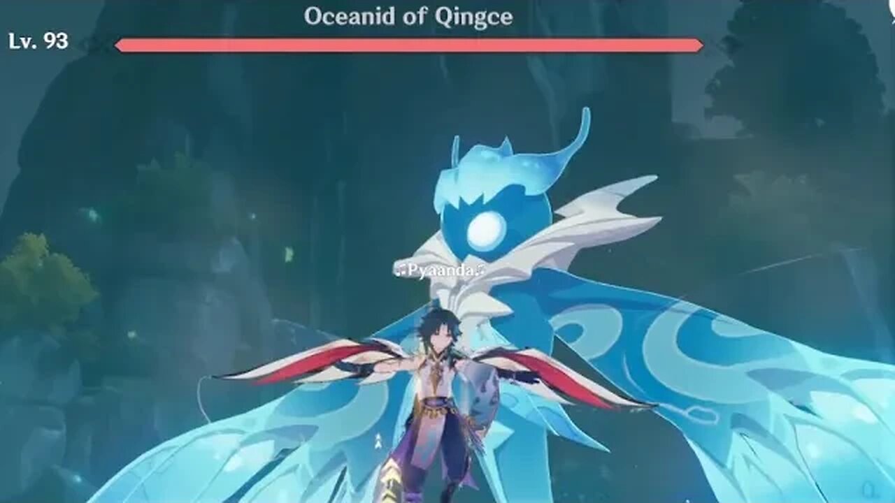 Oceanid but Everything is Glitched... (Genshin Impact)