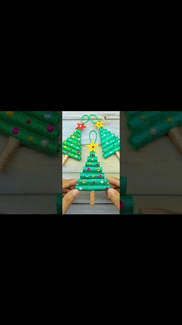 Super Easy Christmas Tree Making Ideas 🌲 Christmas Trre Ornaments #christmastree #christmasdecor