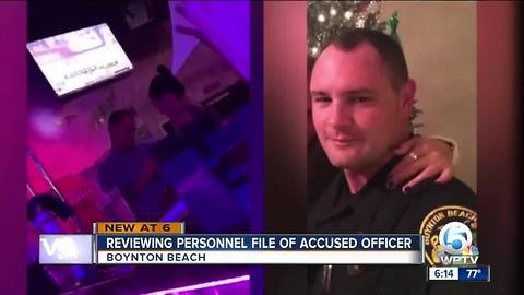 Boynton cop who drove marked car after drinking will keep job