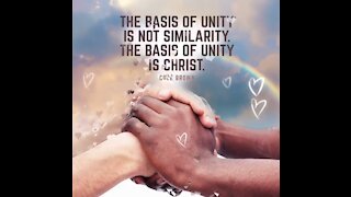 The Basis of Unity is Christ