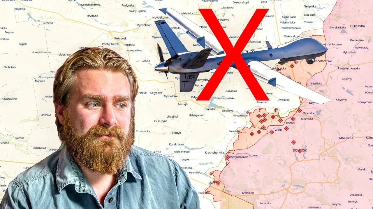 Door-To-Door Fighting - US Drone Downed? Ukraine War Map Update / Analysis