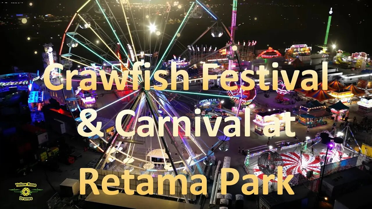 Checking out the Crawfish Festival & Carnival at Retama Park in Selma TX on Opening Night March 3rd