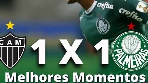 Atletico-MG 1 x 1 Palmeiras | Melhores Momentos | Brasileirão 2023 - COMPLETO