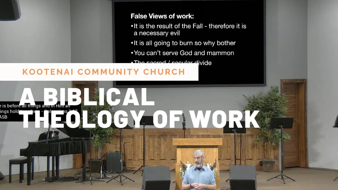 A Biblical Theology of Work - Introduction