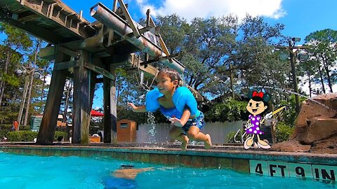 Disney's Port Orleans Riverside Resort Feature Pool | How to Have Fun!