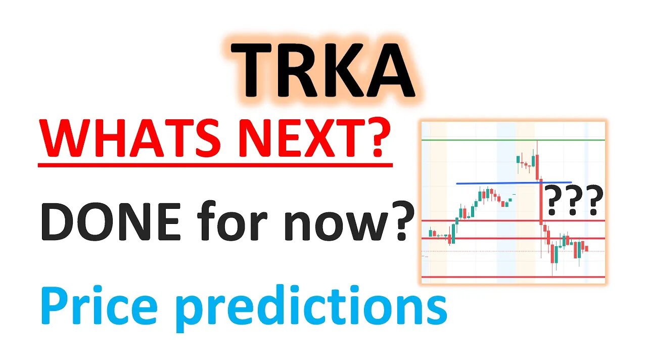 #TRKA 🔥 What's next? Is it done? Can it run up again? Price predictions! $TRKA