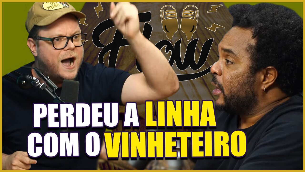 LORD VINHETEIRO FEZ COMEDIANTE PERDER O CONTROLE NO FLOW AO VIVO