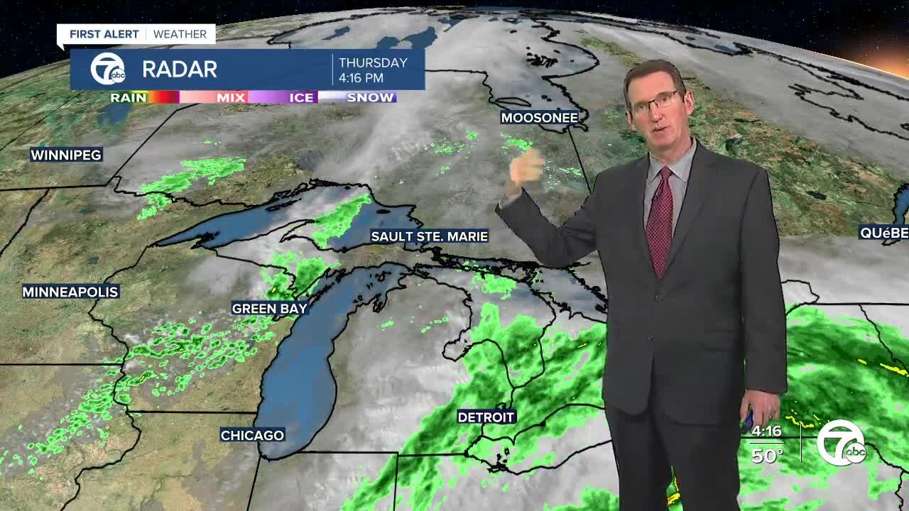 Drier this weekend