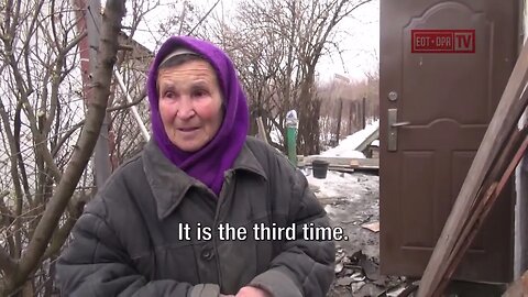 Donbass 2017 shelling by Ukraine side, featuring Russell Bentley