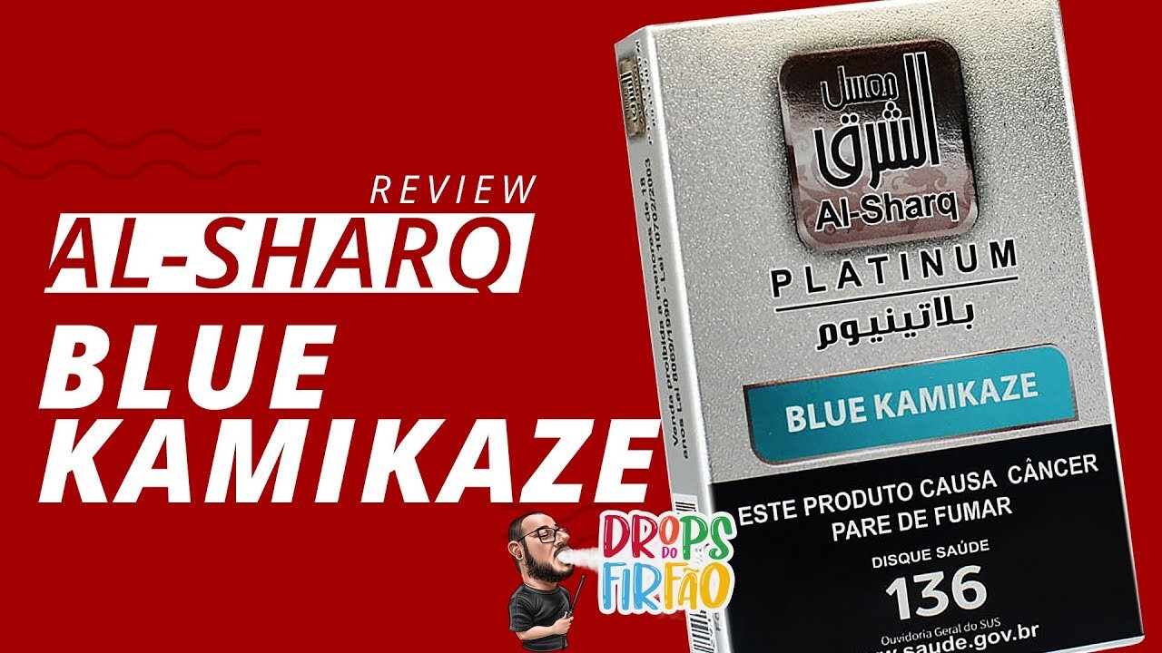 Review Al Sharq Blue Kamikaze: Blueberry - Drops do Firfão #7