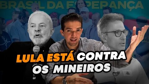 Lula vs Zema: esquerda quer afundar Minas Gerais