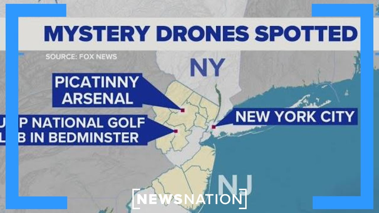 FBI says it has no answers for drones seen over New Jersey | NewsNation Now