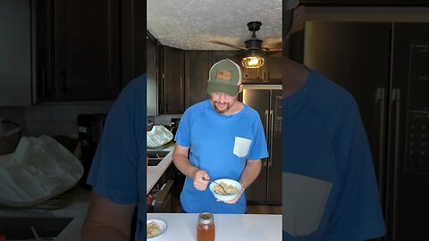 Best Way to Eat Oatmeal! #homestead #follow #frugal #homesteading #shorts