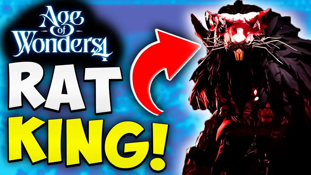 THE LORD OF RATS HAS ARRIVED!! Age Of Wonders 4 Gameplay EP:1