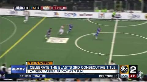 Celebrate the Blast's third straight championship win