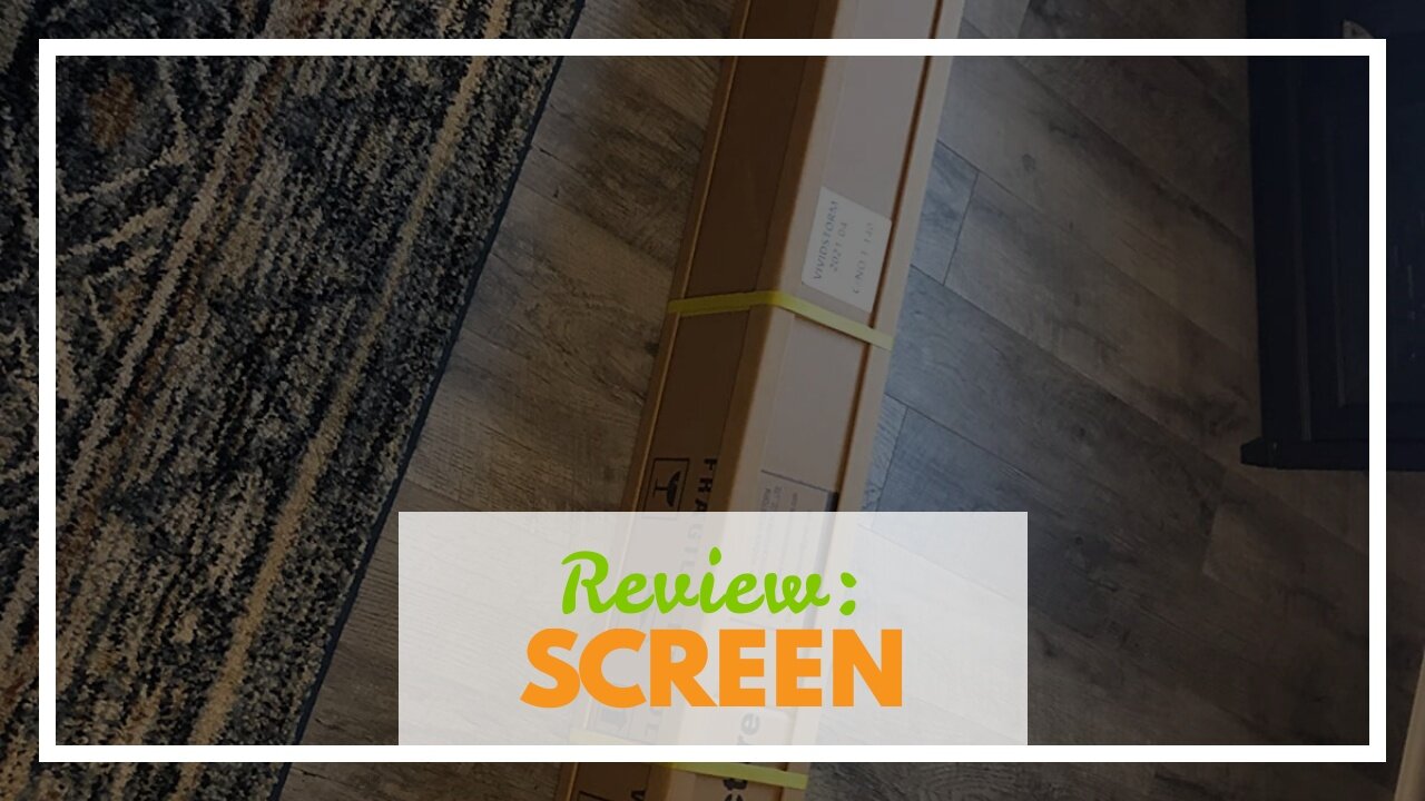 Review: VIVIDSTORM-Deluxe Tensioned Screen,Obsidian Long Focus ALR Deluxe Motorized Office Pres...