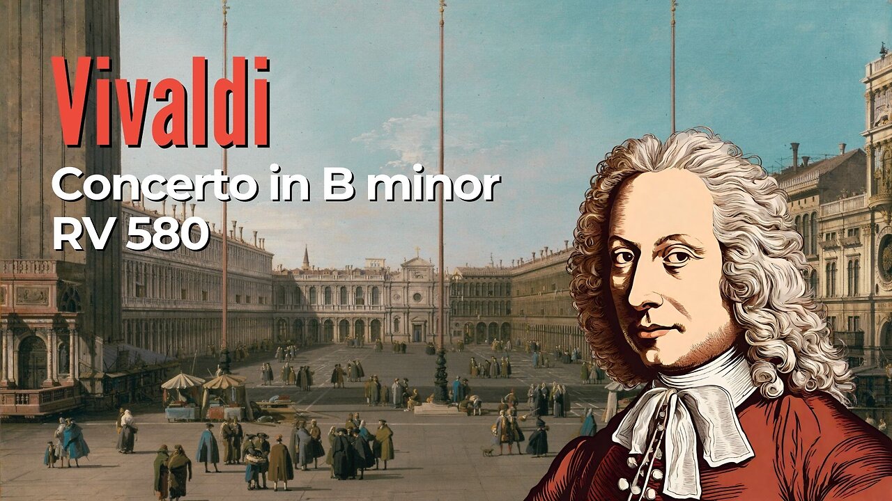 Antonio Vivaldi: Concerto for 4 violins in B minor [RV 580]