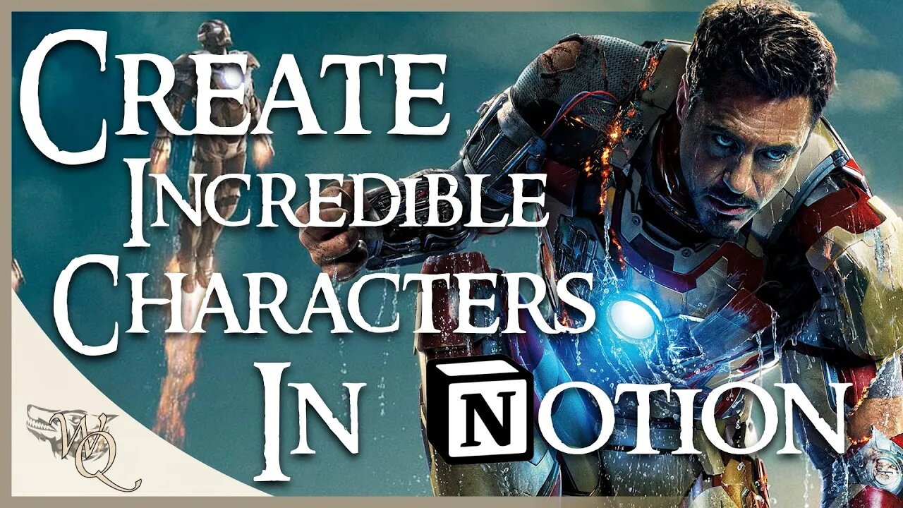 How to Create INCREDIBLE Characters in Notion! The Best Notion Template for Writers