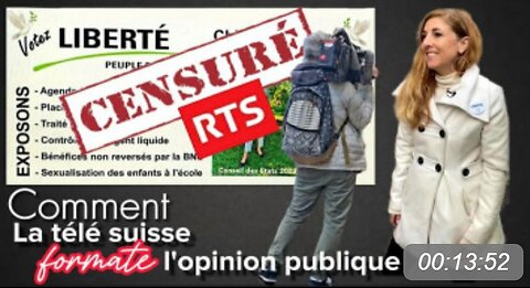 Chloé Frammery : Comment la télé suisse formate l'opinion publique ?