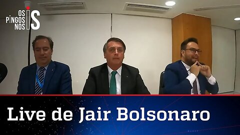 Análise da live semanal do presidente Jair Bolsonaro