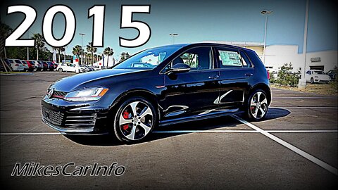 2015 Volkswagen Golf GTI SE w Performance Package