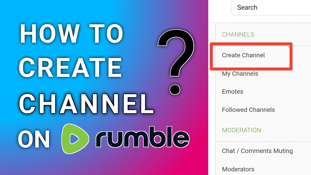 HOW TO CREATE CHANNEL ON RUMBLE 2023 | XTRA TECH | how to create channel on rumble