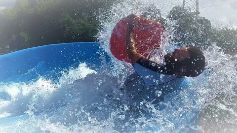 flowrider - Kyle - 5 at Soak City, Kings Island